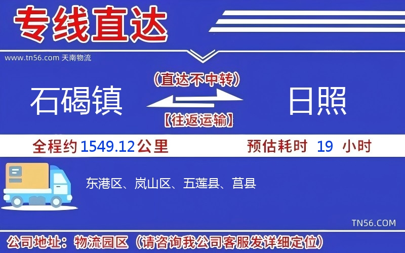 石碣鎮(zhèn)到日照物流公司